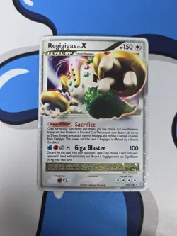 Regigigas LV x 100/100 Stormfront Platinum Pokemon Card Holo Ultra Rare - Image 3