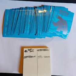 Pokemon New Unused Mega Blastoise Evolutions Card Sleeves 58 Count ETB - Image 1