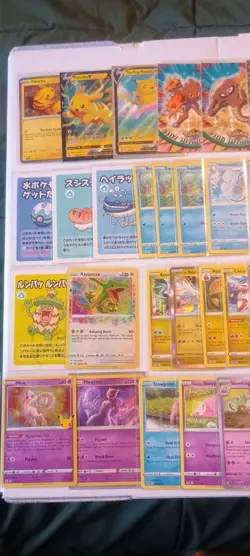 Pokemon Card Collection Lot Topps, Pikachu, Rayquaza, Mew - Image 2