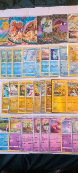 Pokemon Card Collection Lot Topps, Pikachu, Rayquaza, Mew - Image 3