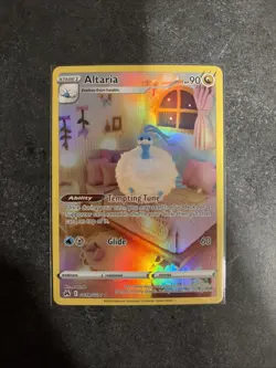 Pokemon TCG Altaria Crown Zenith Galarian Gallery Holo Ultra Rare Card GG19/GG70 - Image 1