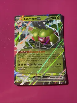 Yanmega EX 003/182 Full Art NM/M Destined Rivals Pokemon Card - Image 1