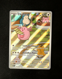 Pokemon Card - Chansey 187/167 - Twilight Masquerade - Illustration Rare - NM ⭐ - Image 1