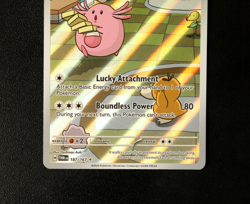 Pokemon Card - Chansey 187/167 - Twilight Masquerade - Illustration Rare - NM ⭐ - Image 3