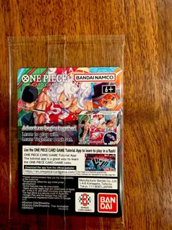 SEALED, MINT One Piece Monkey D. Luffy US Voyage College Basketball Promo Card - Image 2