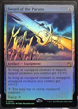Sword of the Paruns #270 Ravnica Remastered Foil Rare - Image 1