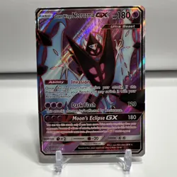 2018 Pokemon TCG SM Ultra Prism Dawn Wings Necrozma GX 143/156 NM One Owner - Image 1