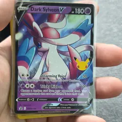 Pokemon TCG Dark Sylveon V 25th Anniversary Promo Holo Psychic 180 HP SWSH134 - Image 1