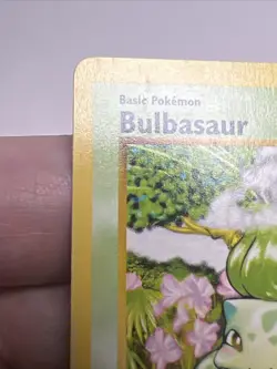 LP Bulbasaur 44/102 Regular/Non-Holo Base Set Shadowless AUTHENTIC Pokemon Card - Image 4