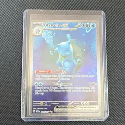 Pokemon Blastoise ex 200/165 Scarlet & Violet 151 illustration rare English - Image 3