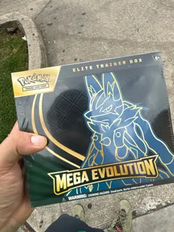 Pokemon TCG Elite Trainer Box Mega Evolution Lucario - Image 1