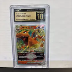 2022 Pokemon Japanese Vstar Universe #014/172 Charizard Vstar CGC Pristine 10 - Image 1