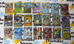 Pokemon Lot of 21 Holo & Full Art Dragonite Bea Piplup Ampharos Dratini⚡❄ - Image 1
