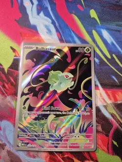 Bulbasaur 133/132 Pokemon Mega Evolution Illustration Rare NM - Image 1