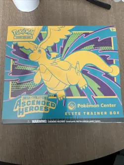 Pokemon TCG: Ascended Heroes Pokemon Center Exclusive ETB - FACTORY SEALED - Image 1