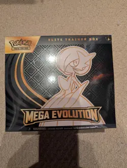 Pokemon TCG: Mega Evolution Factory Sealed New Elite Trainer Box Gardevoir - Image 1
