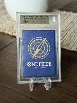 2025 One Piece Promos ST01012 Monkey D Luffy 3rd Anniversary Winner Prize BGS 10 - Image 2