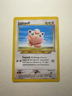 Jigglypuff 44/105 Uncommon Neo Destiny Pokemon Card - Image 1