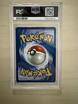Pokemon TCG Ninetales Base Set 2 Holo Rare Card 13/130 Vintage WOTC PSA 2 - Image 2