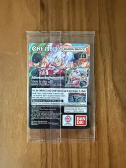 One Piece Monkey D. Luffy US Voyage College Basketball Promo Card - SEALED - Image 2