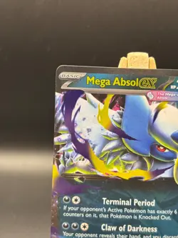 Pokemon Card Mega Absol EX 086/132 Double Rare Mega Evolution Base Set NM 086 - Image 3