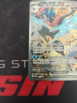 Greninja ex 132 Pokemon TCG SV: Scarlet & Violet Promo Cards NM - Image 4