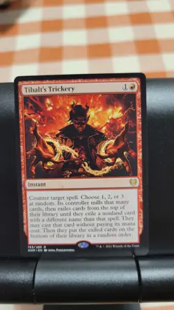 Tibalt's Trickery - NM - Kaldheim MtG - Image 1