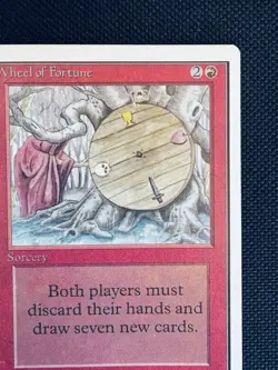 WHEEL OF FORTUNE UNLIMITED rare Magic the Gathering MTG - Image 3