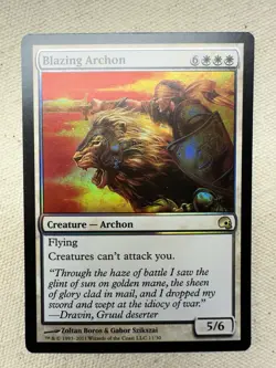 MTG Blazing Archon Premium Deck Series: Graveborn 11/30 Foil Rare NM - Image 1