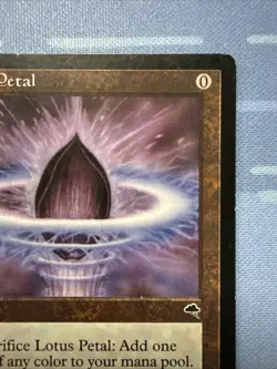 Lotus Petal - Tempest - Magic The Gathering - Vintage 1997 - Image 3