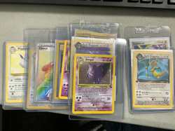 Lot of (10) Assorted Pokemon Cads Gengar Dragonite Jigglytuff - Image 1