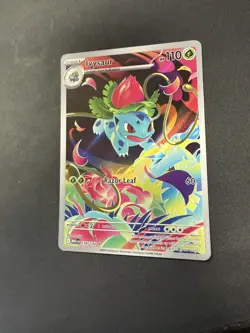 Ivysaur Illustration Rare 134/132 Near Mint Mega Evolution Pokemon TCG English - Image 1