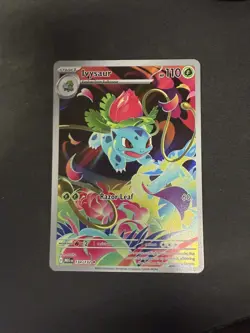 Ivysaur Illustration Rare 134/132 Near Mint Mega Evolution Pokemon TCG English - Image 2