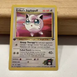 Pokemon TCG Erika's Jigglypuff 69/132 Gym Challenge Common WOTC vintage - Image 5