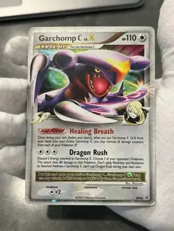 Pokemon TCG Garchomp C Lv. X DP46 Black Star Promo Holo Diamond & Pearl DMG - Image 3