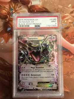 Pokemon TCG Rayquaza Ex Black Star Promo #XY69 PSA Grade 9 - Image 1