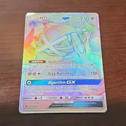 Pokemon Metagross GX 250 HP Full Art Secret Rare Holo 157/145 SM Guardians - Image 1