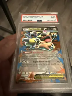 2025 Pokemon Meg En Mega Kangaskhan Ex #104 PSA 9 - Image 2