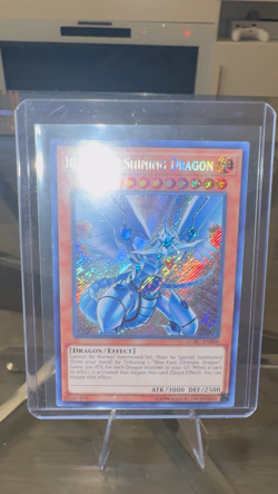 Blue-Eyes Shining Dragon Secret Rare Mint LCKC-EN008 Yu-Gi-Oh - Image 2
