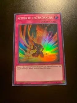 Yu-Gi-Oh! TCG Spirit Warriors SPWA-EN052 Return of the Six Samurai 1st ED - Image 1