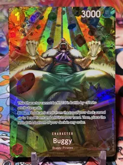 BUGGY - One Piece OP03-008 - SP Special Rare - Wings of the Captain - Image 1
