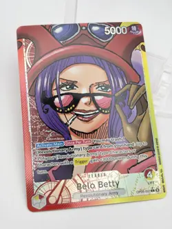 One Piece Belo Betty OP05-002 Alt Art Leader - Awakening of New Era NM ENGLISH - Image 2
