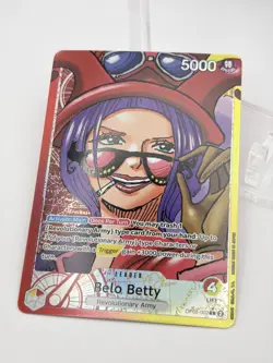 One Piece Belo Betty OP05-002 Alt Art Leader - Awakening of New Era NM ENGLISH - Image 3