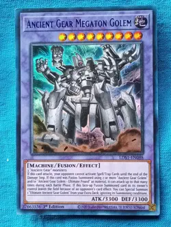 YuGiOh Cards - Ancient Gear Megaton Golem - LDS1-EN088 - Near Mint! - Image 1