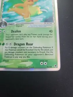 Pokemon Card TCG Dragonite ex Delta Species 91/101 Dragon Frontiers Holo 2006 - Image 5