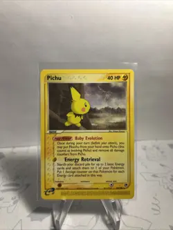 Pichu - 20/100 - Pokemon Ex Sandstorm Card MP - Image 1