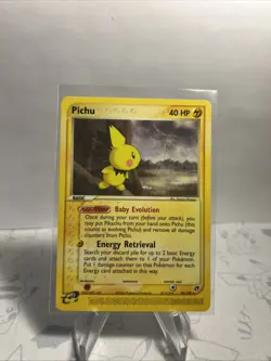 Pichu - 20/100 - Pokemon Ex Sandstorm Card MP - Image 2