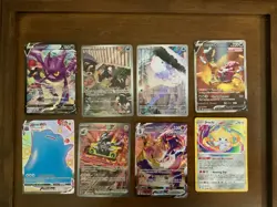 pokemon card lot of 8 cards mixed - Image 1