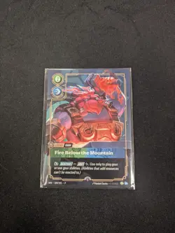 Riftbound PROMO METAL CARD - Exclusive Prize Wall Bologna - Ornn Legend - Image 1