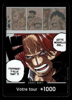 ONE PIECE CARD RARE HOLO GAME CARTE FRANCAISE DON OP09 SR FR - Image 1